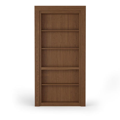 Single Flush Mount Maple Hidden Bookcase Door - Tampa Home & Garden Store