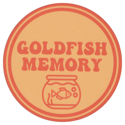 Sip Sip Hooray Coaster -  Goldfish Memory - Tampa Home & Garden Store