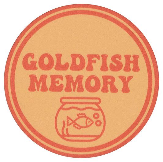 Sip Sip Hooray Coaster -  Goldfish Memory - Tampa Home & Garden Store