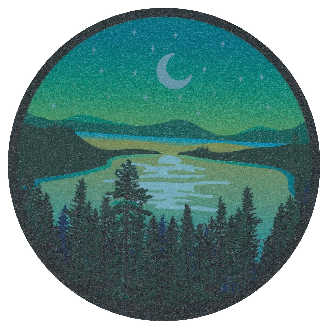 Sip Sip Hooray Coaster -  Moonlit Serenity Coaster - Tampa Home & Garden Store