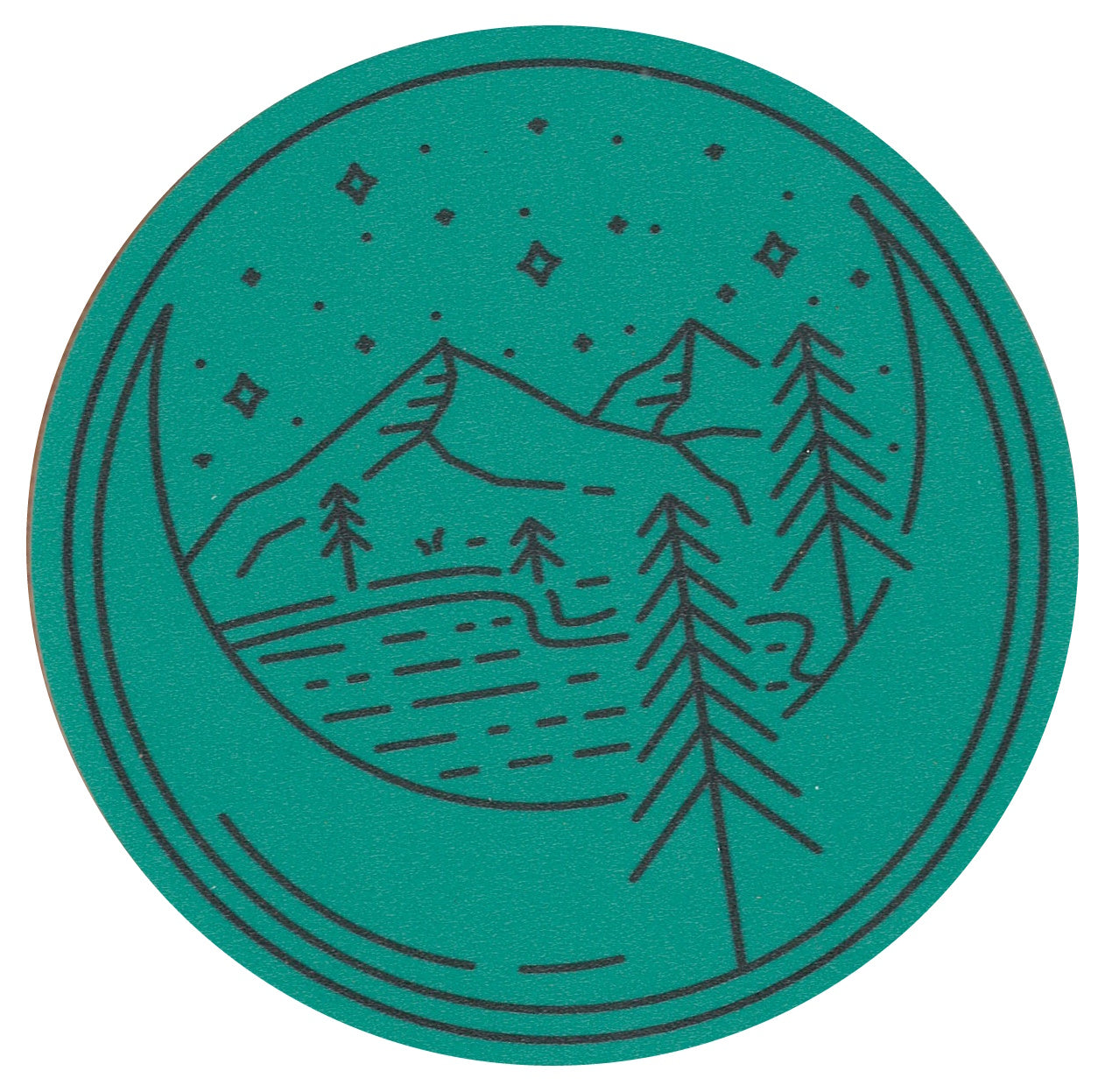 Sip Sip Hooray Coaster -  Tranquil Wilderness - Tampa Home & Garden Store