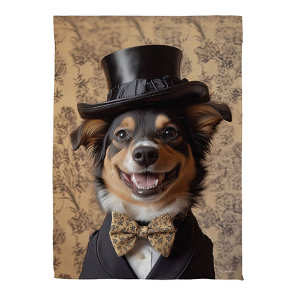 Sir Barkley Suede Garden Flag - Tampa Home & Garden Store