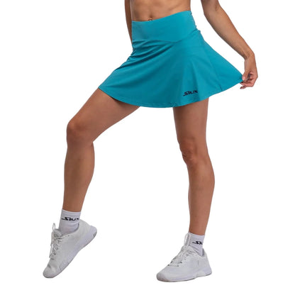 Match 24 Skirt teal athletic skirt with Siux USA logo on Tampa Home & Garden Store