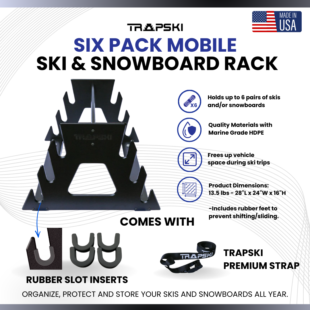 Six Pack Vehicle Ski & Snowboard Rack - Tampa Home & Garden Store