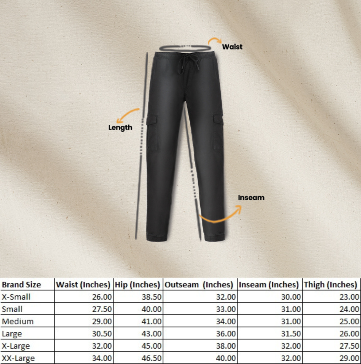 Pantalon de jogging cargo extensible