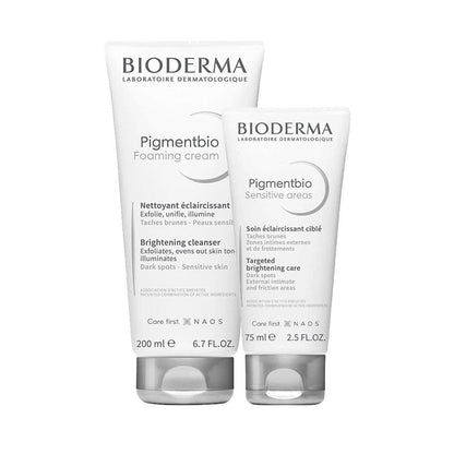 Bioderma Pigmentbio Set: foaming cleanser and targeted brightening care on Tampa Home & Garden Store