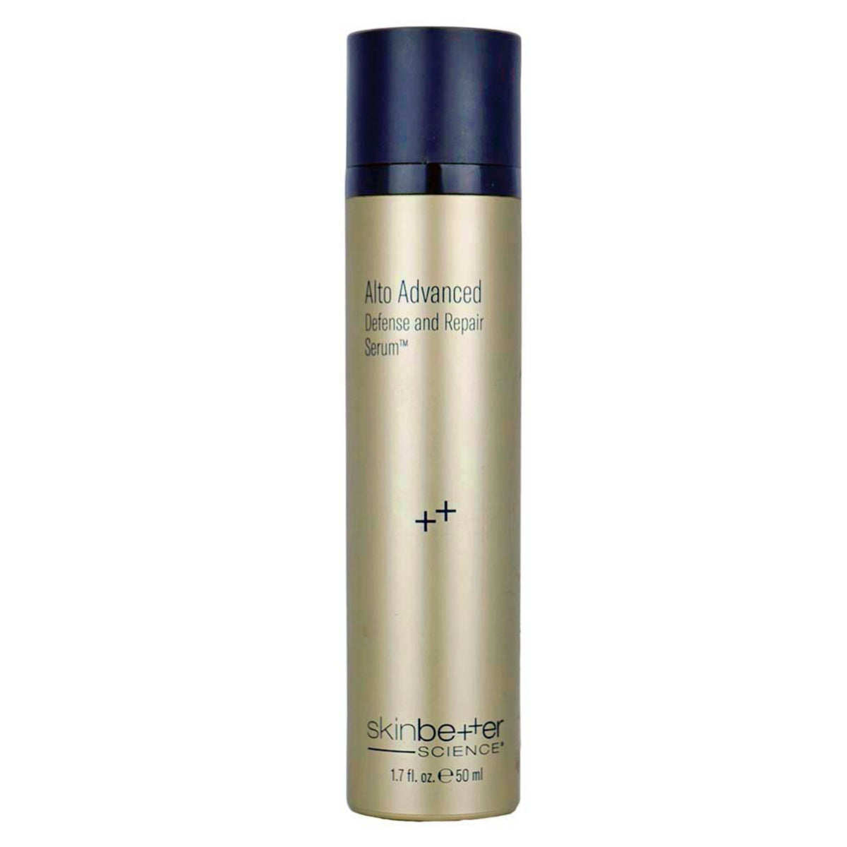 Skinbetter Alto Advanced Defense and Repair Serum bottle with navy cap and gold body, 50 ml on Tampa Home & Garden Store