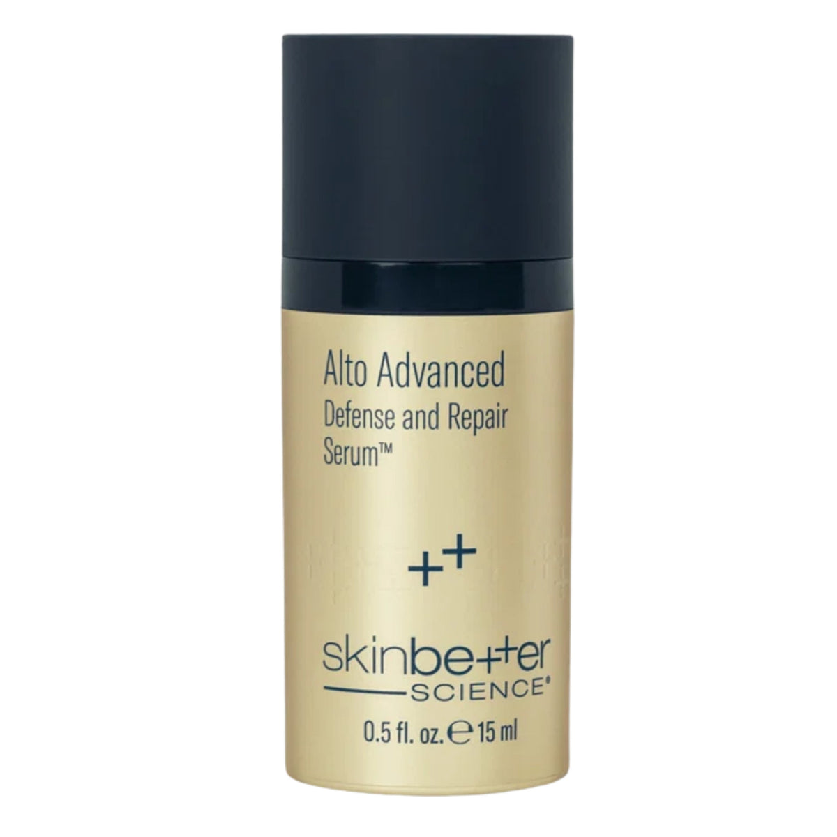 Skinbetter Alto Advanced Defense and Repair Serum bottle with navy cap and gold label on Tampa Home & Garden Store