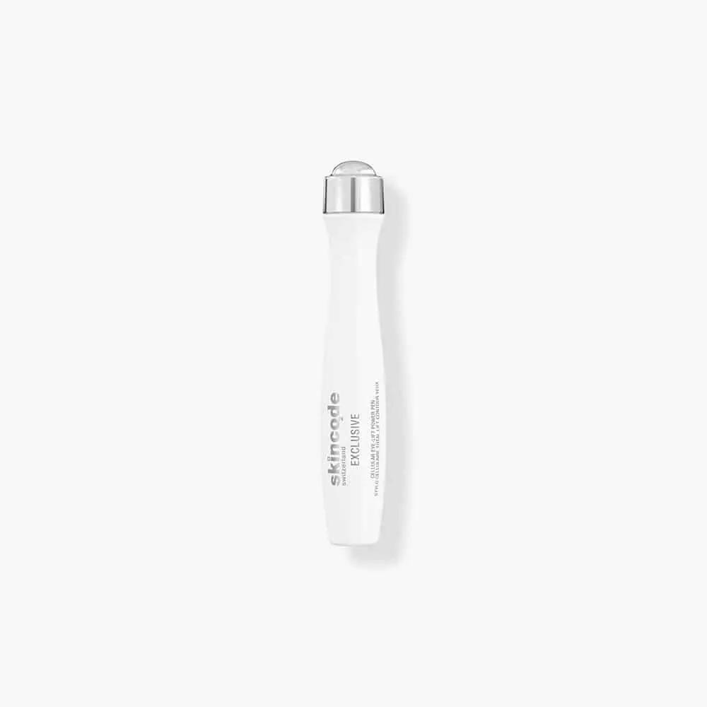 Skincode Cellular Eye-Lift Power Pen 15ml white plastic pen with silver cap on Tampa Home & Garden Store