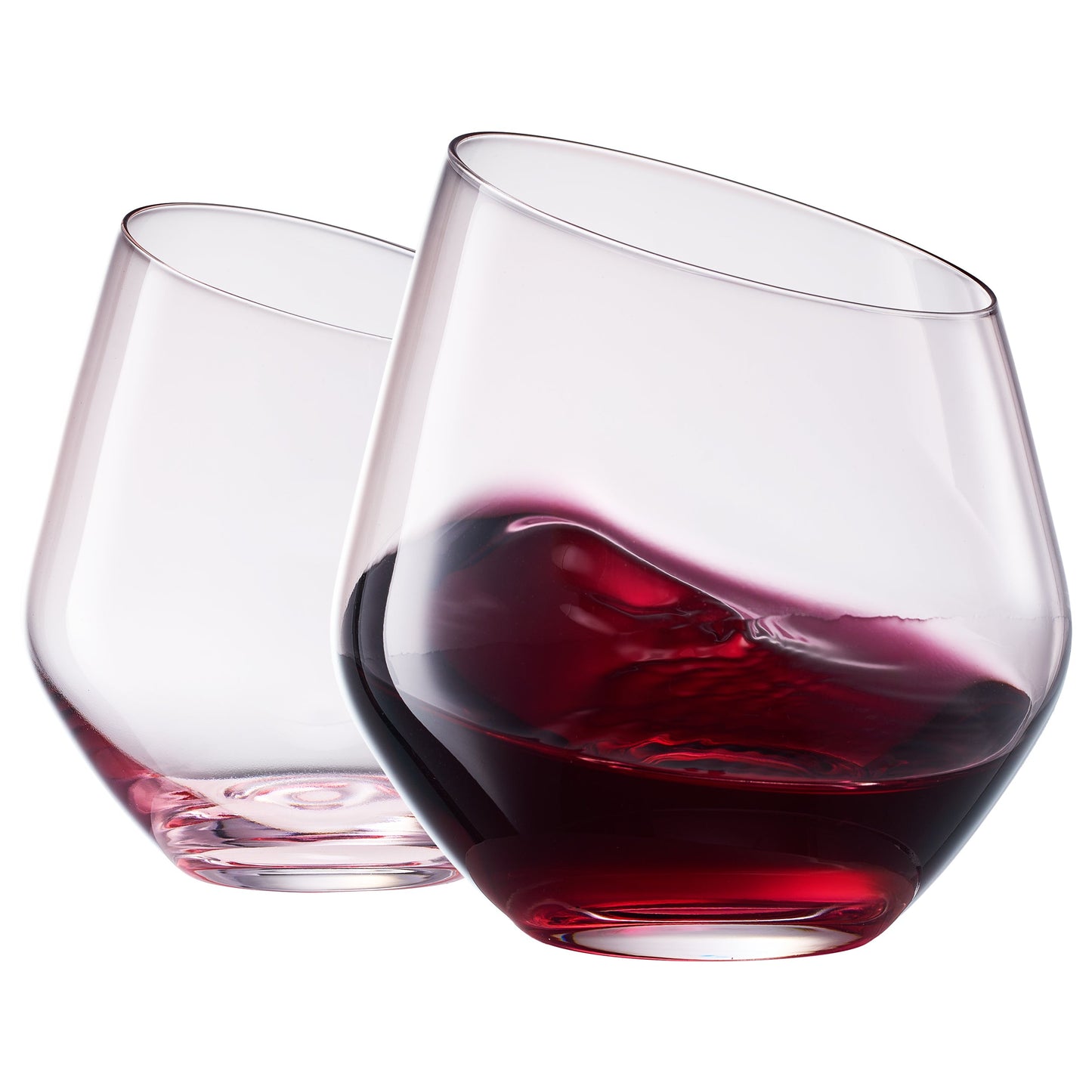 The Set Of Colosseum Stemless Wine Glassware