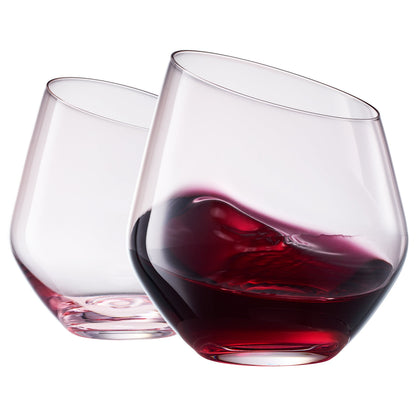 The Set Of Colosseum Stemless Wine Glassware
