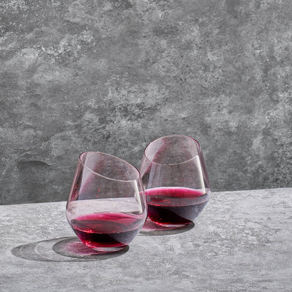 The Set Of Colosseum Stemless Wine Glassware