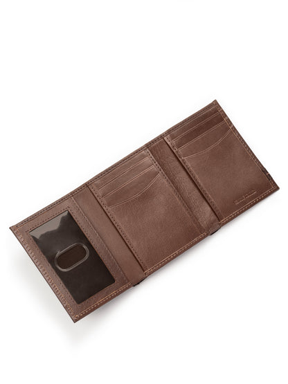 SleekCut Tri-Fold Wallet - Brown - Tampa Home & Garden Store