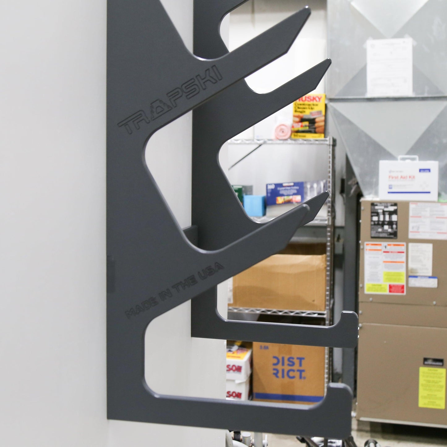 Slim 4 Slot Chair Rack +Base for Shelf Chair Rack for Wall Mount - Tampa Home & Garden Store