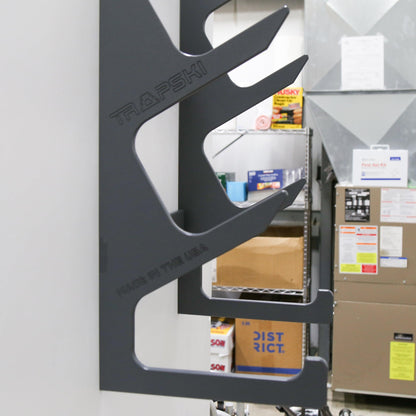 Slim 4 Slot Chair Rack +Base for Shelf Chair Rack for Wall Mount - Tampa Home & Garden Store