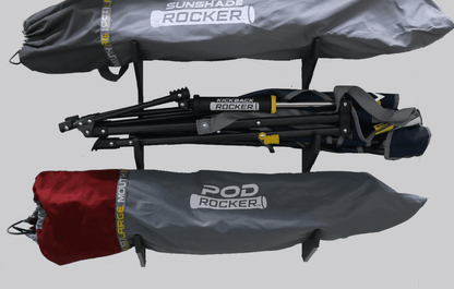 Slim 6 Slot Chair Rack for Wall Mount | Chair Racks for Garage etc. - Tampa Home & Garden Store