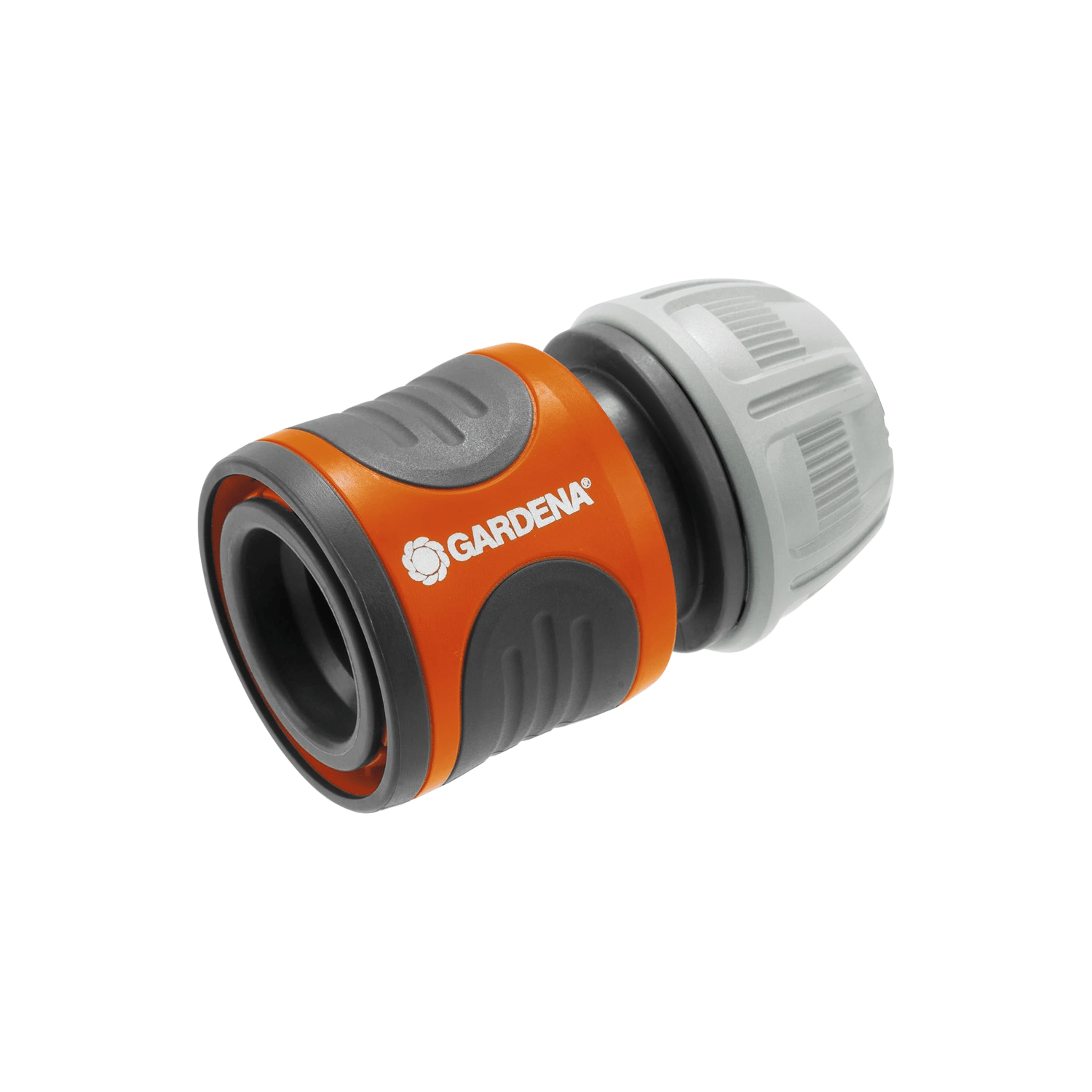 Gardena hose connector 19 mm (3/4"), orange and gray quick-connect fitting on Tampa Home & Garden Store
