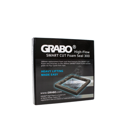 GRABO Smart Cut Foam Seal 300 textured pavers, 150 lb suction gripster accessory on Tampa Home & Garden Store