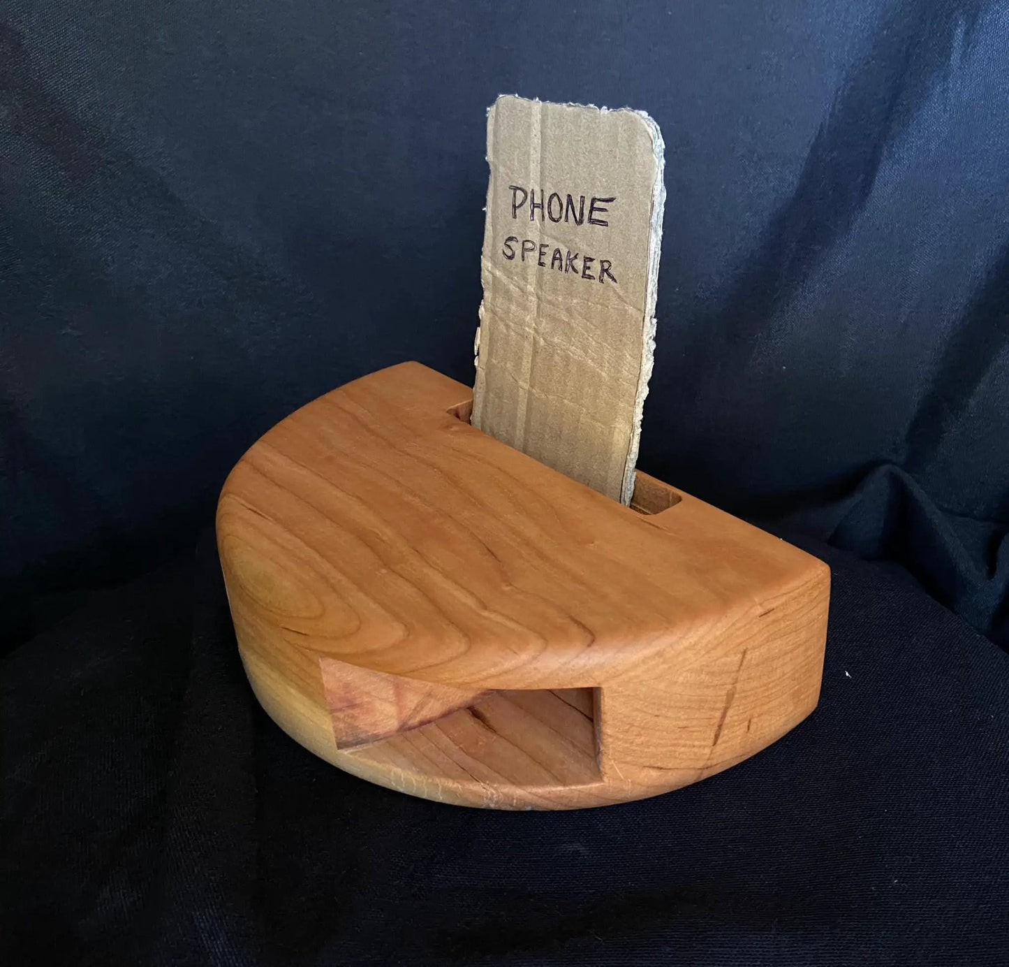 Smartphone Speaker Amplifier - Handmade Wood - Tampa Home & Garden Store