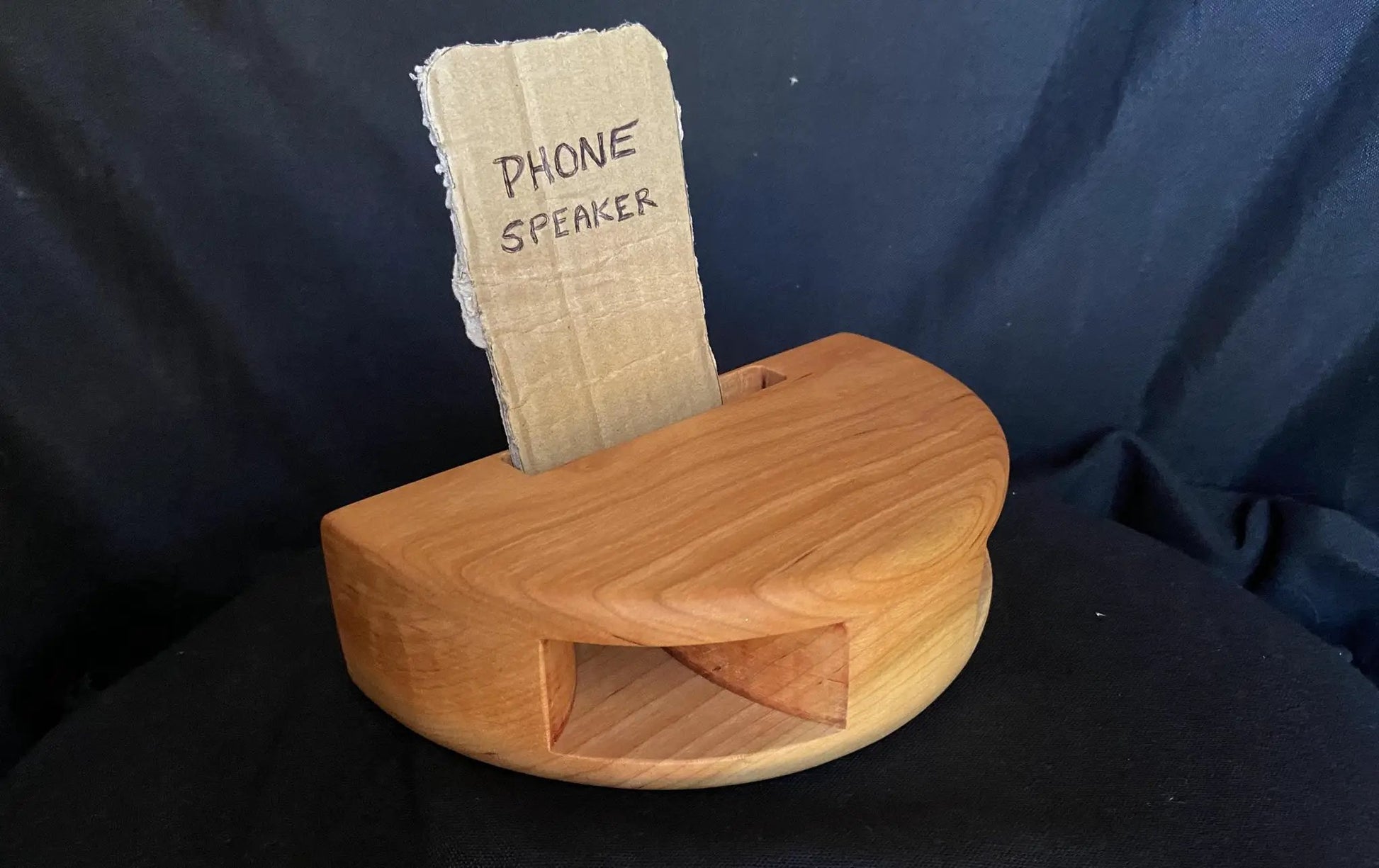 Smartphone Speaker Amplifier - Handmade Wood - Tampa Home & Garden Store