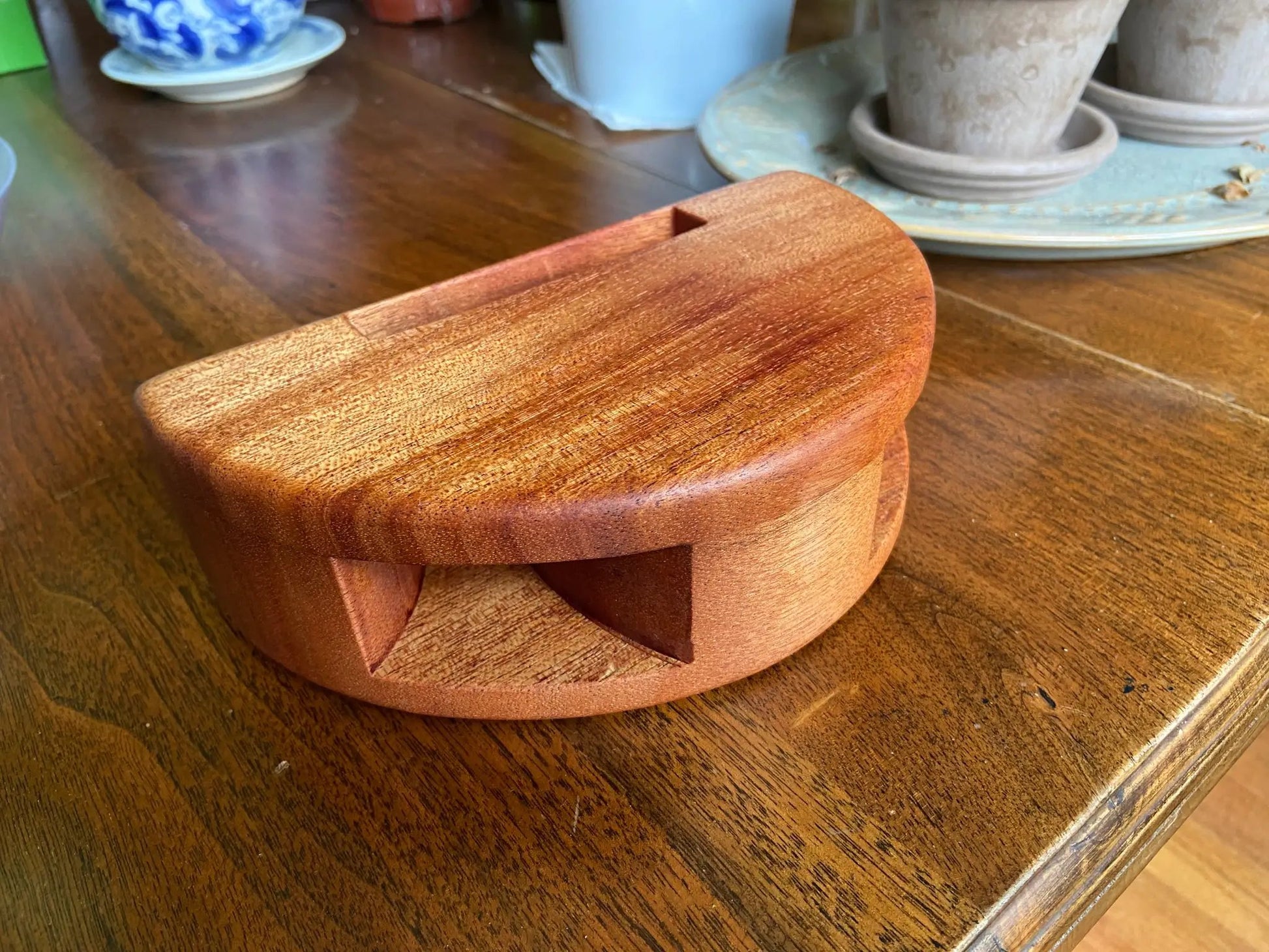 Smartphone Speaker Amplifier - Handmade Wood - Tampa Home & Garden Store