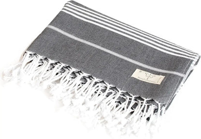 Smyrna Turkish Cotton Beach Blanket — Sustainable, Sand-Free & Stylish - Tampa Home & Garden Store