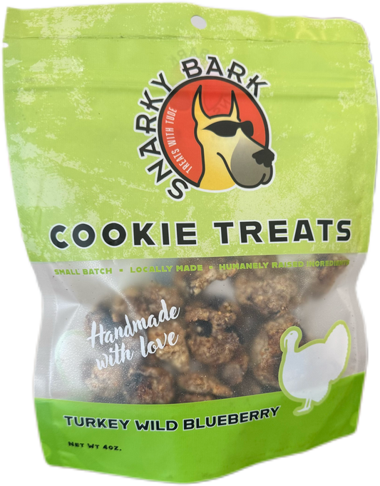 Snarky Bark Cookie Turkey Wild Blueberry - Tampa Home & Garden Store