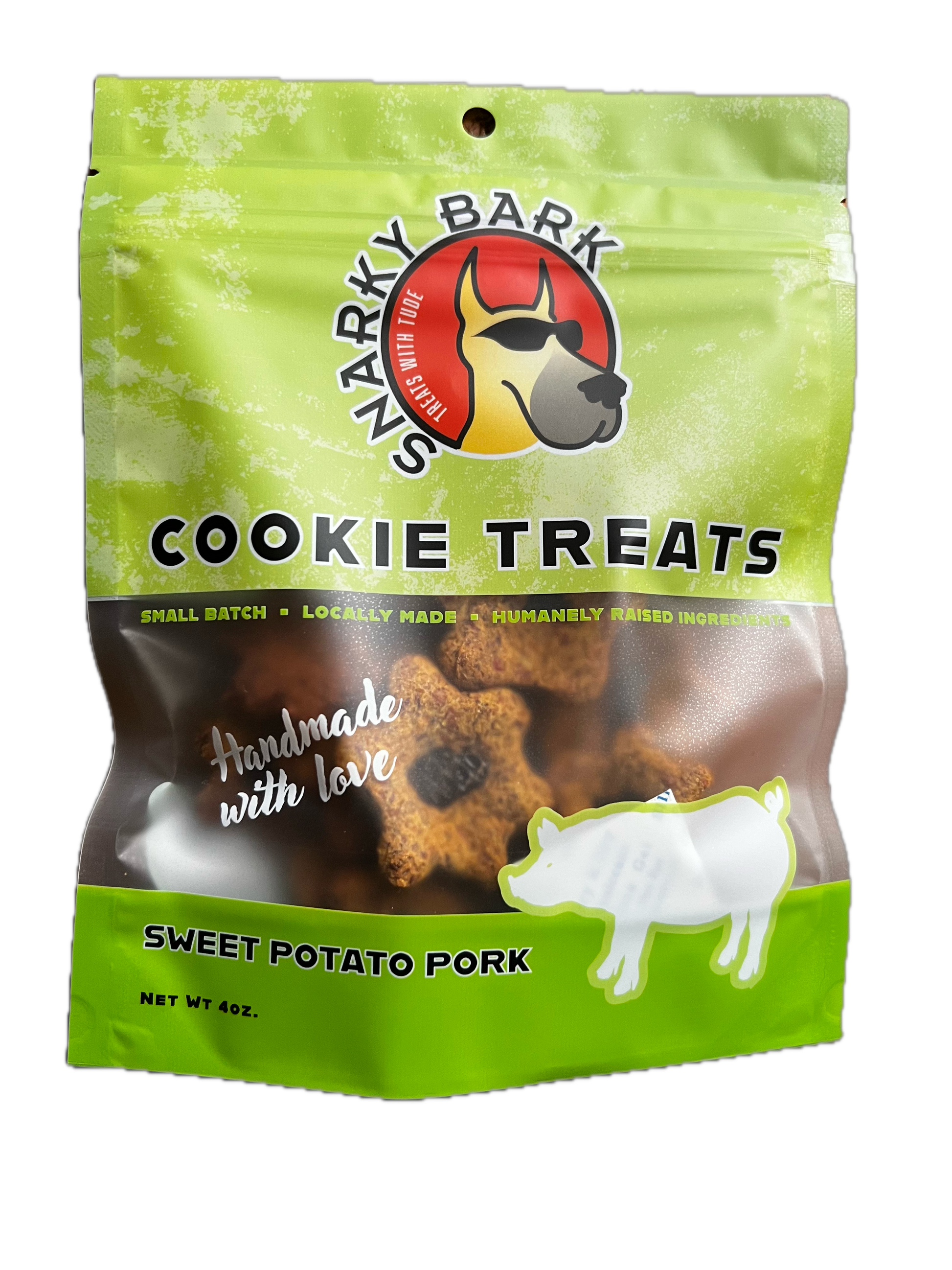 Snarky Bark Sweet Potato Pork Cookie Treats - Tampa Home & Garden Store