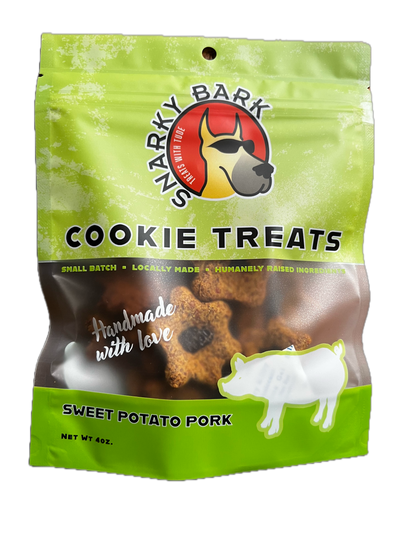 Snarky Bark Sweet Potato Pork Cookie Treats - Tampa Home & Garden Store