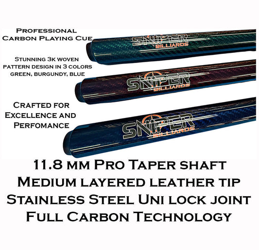 Sniper Carbon Playing Cue - Tampa Home & Garden Store