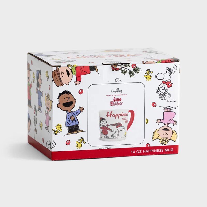 Snoopy Happiness And Cheer Mug - Tampa Home & Garden Store