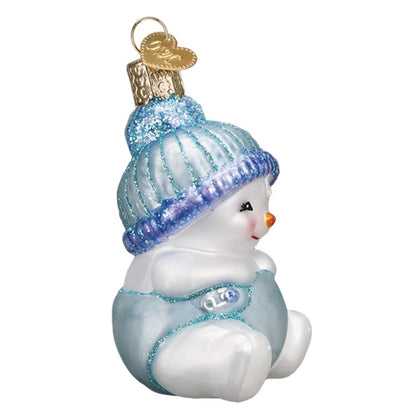 Snow Baby Boy Ornament - Tampa Home & Garden Store