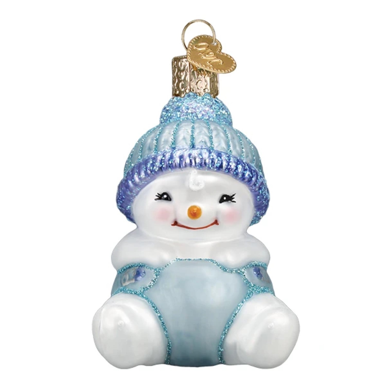 Snow Baby Boy Ornament - Tampa Home & Garden Store