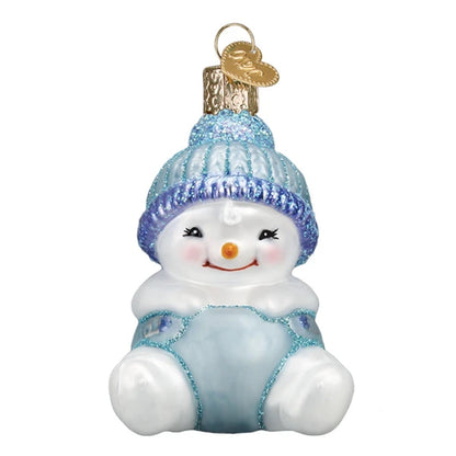Snow Baby Boy Ornament - Tampa Home & Garden Store