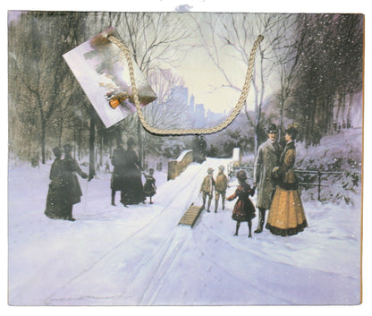 Snow Day In Central Park Gift Bag - Medium - Tampa Home & Garden Store