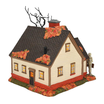 Snow Village Halloween The Mummy House - Tampa Home & Garden Store