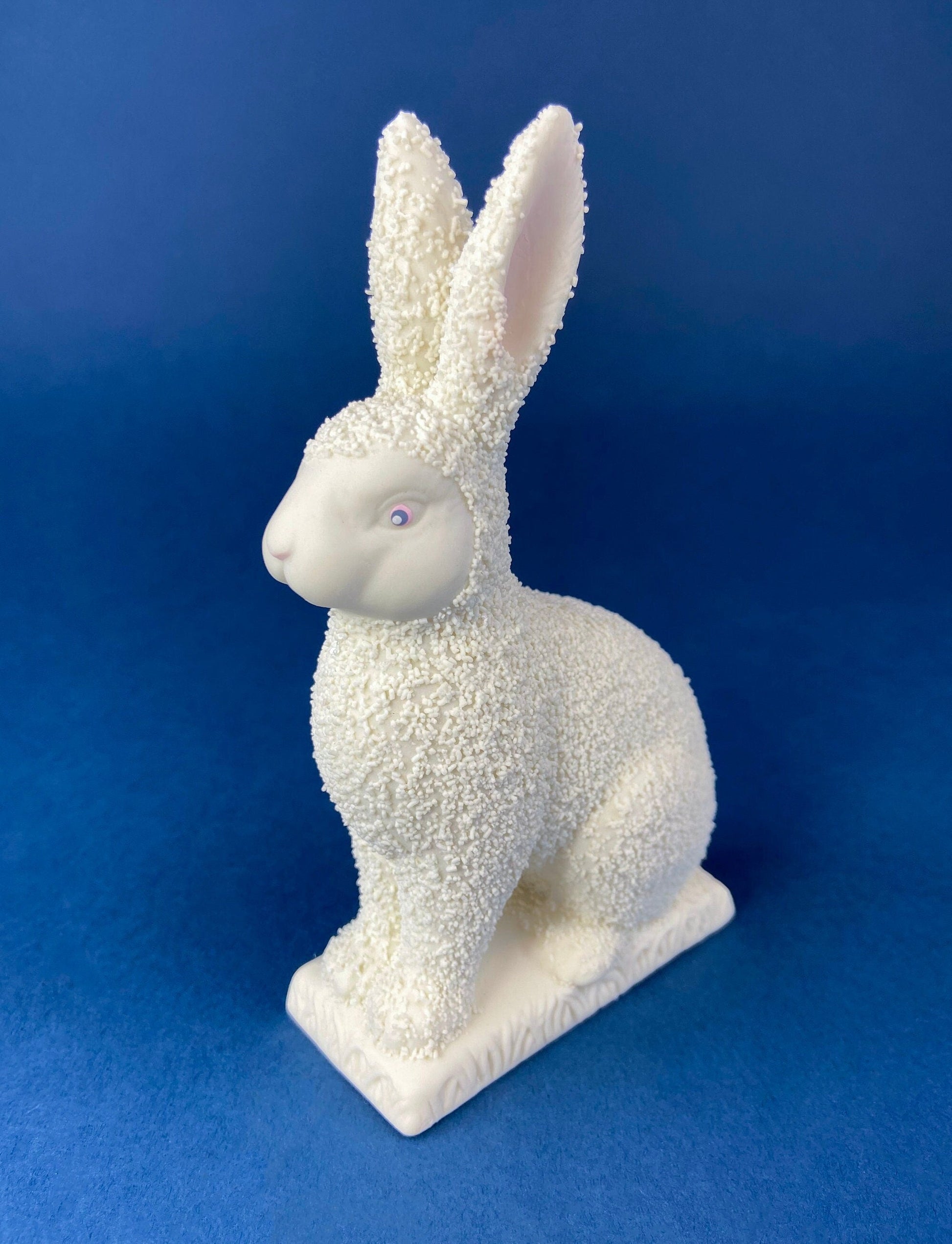 SnowBabies Bunny. Department 56 Rabbit. Easter or Spring Celebration. Egg Basket Accessory. Collectibles. - Tampa Home & Garden Store