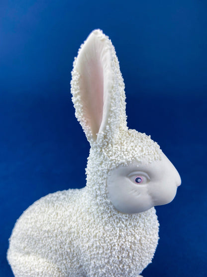 SnowBabies Bunny. Department 56 Rabbit. Easter or Spring Celebration. Egg Basket Accessory. Collectibles. - Tampa Home & Garden Store