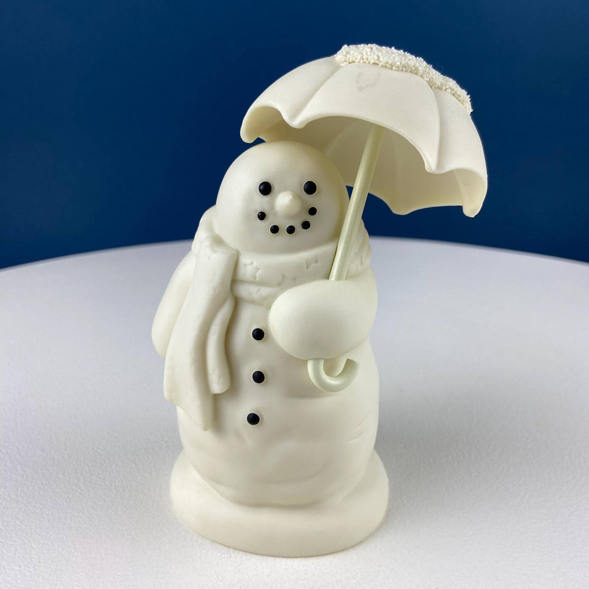 Snowbabies Playing with Snowman & Birds. "Jolly Friends Forevermore" by Dept. 56. White Porcelain Figurines Celebrating Friendship. Kids Rm. - Tampa Home & Garden Store