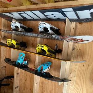 Snowboard Storage Rack – Shed Organizer for Snow Gear & Sporting Equipment - Tampa Home & Garden Store