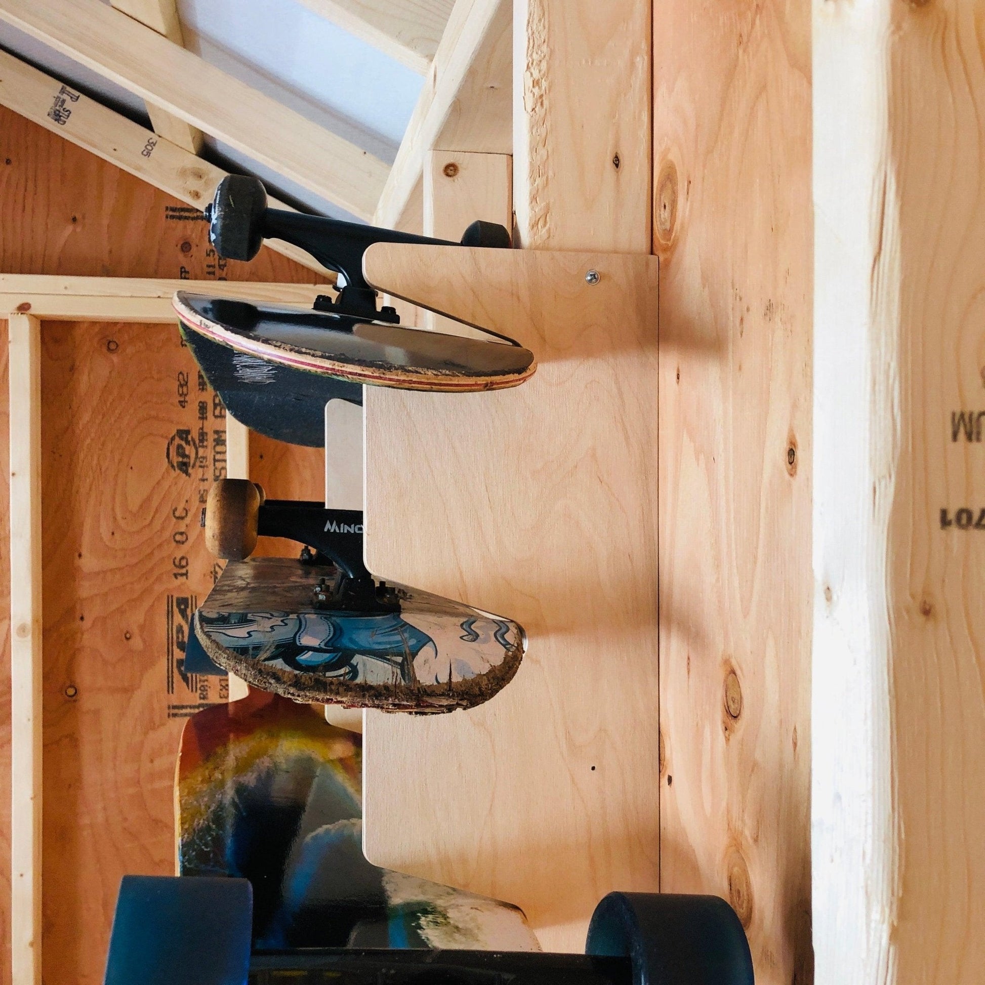 Snowboard Storage Rack – Shed Organizer for Snow Gear & Sporting Equipment - Tampa Home & Garden Store