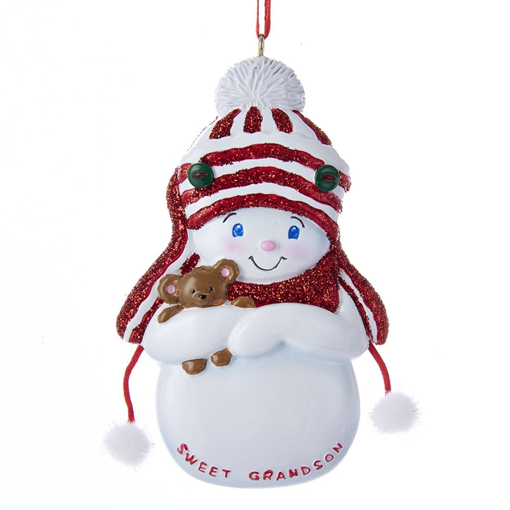 Snowboy Sweet Grandson Ornament - Tampa Home & Garden Store