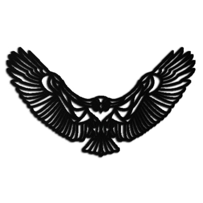 Soaring Eagle Metal Wall Art - Majestic Steel Wall Decor - KAF106 - Tampa Home & Garden Store