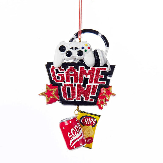 Soda and Chips - Game On! - Dangle Ornament - Tampa Home & Garden Store