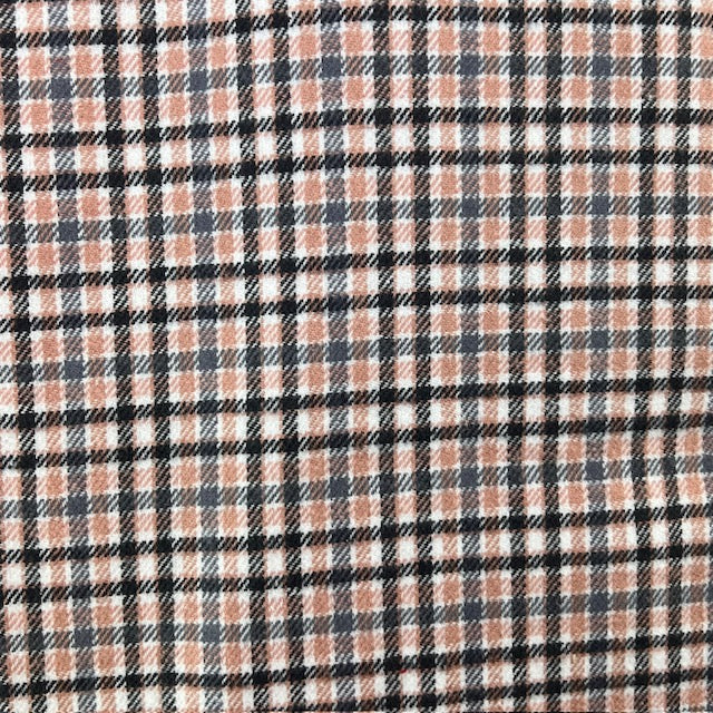 Soft Pink, Grey, Black and White Plaid Flannel Infinity or Blanket Scarf - Tampa Home & Garden Store