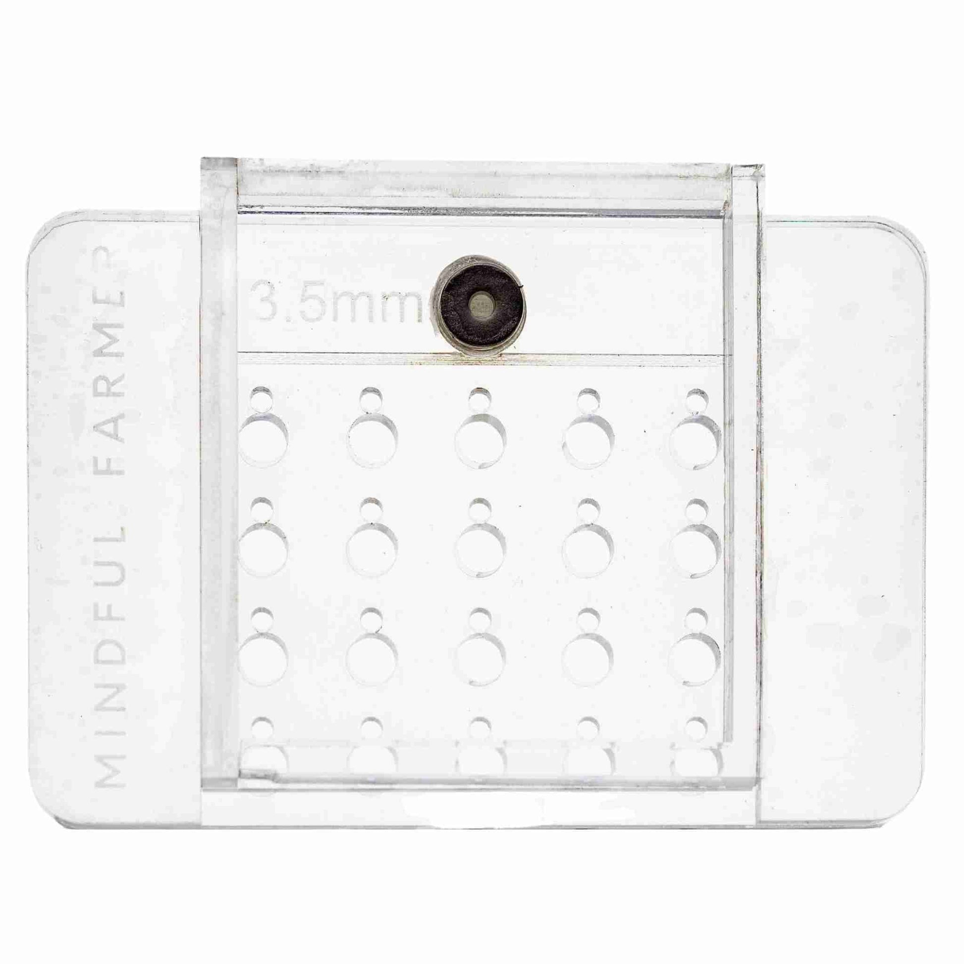 Soil Block Drop Seeder - Mini 20 - Complete Set | Mindful Farmer - Tampa soil911.com