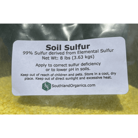 Soil Sulfur | Pelletized Sulfur for Plants Lasts Longer - Tampa Home & Garden Store