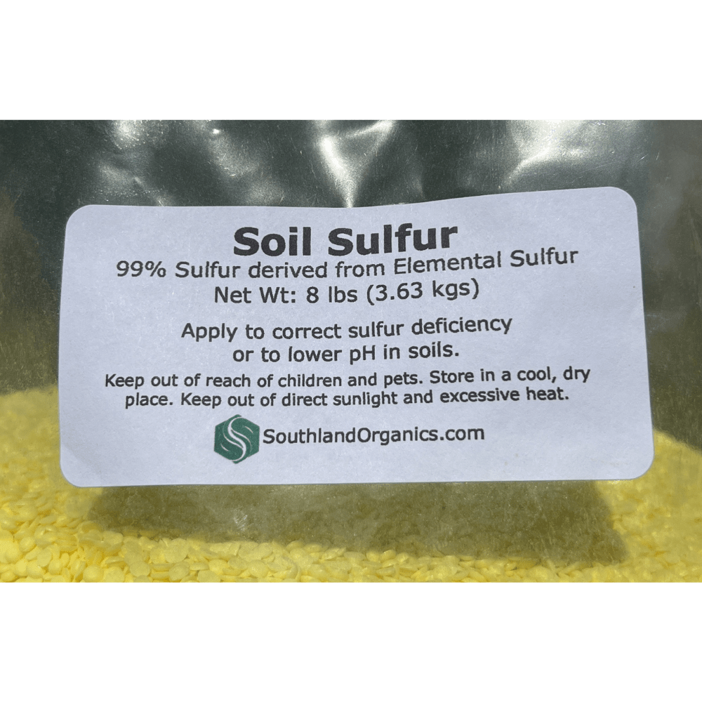 Soil Sulfur | Pelletized Lowers Ph Longer