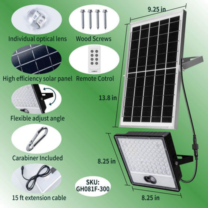 Solar Green Floodlight for Night Hunting -10,000 lumens - Tampa Home & Garden Store