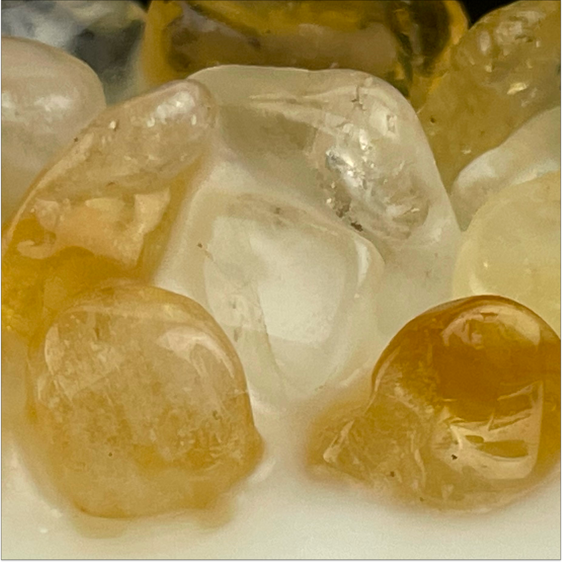 Solar Plexus Chakra Crystal Candle with Citrine | Coconut-Soy Wax Candle, 9oz - Tampa Home & Garden Store